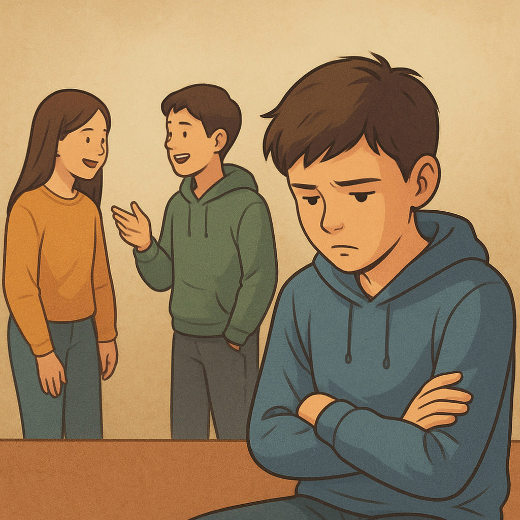 청소년들이 건강한 인간관계를 회복하기 위한 은따의 의미와 해결책 탐구하는 이미지.